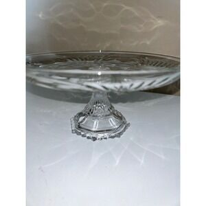 Vintage ADERIA Japan Small Cake / Pastry Stand 8" Wide by 4" Tall